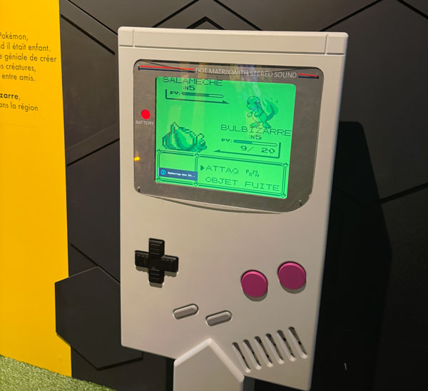 Pokémon tentoonstelling in Parijs