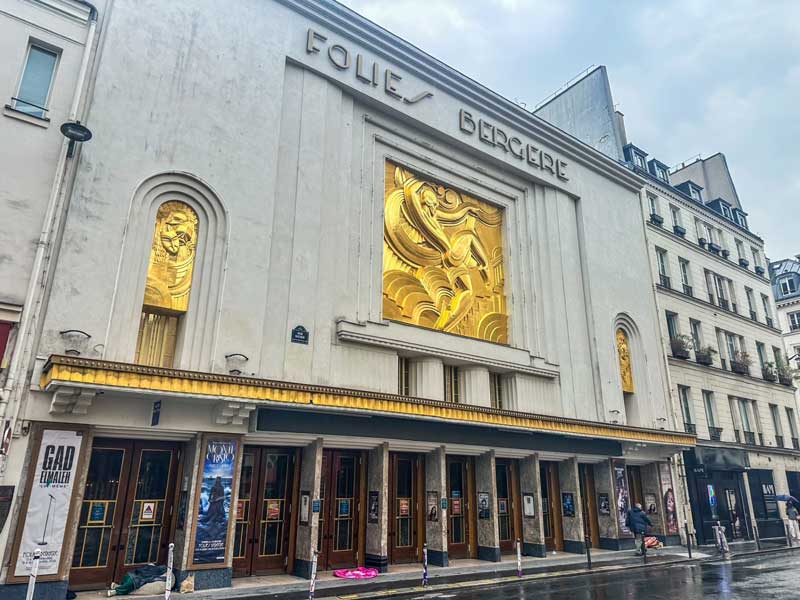 Theater Folies Bergère in Parijs