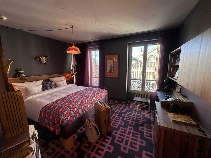Ruime hotelkamer dichtbij Gare du Nord